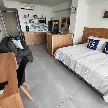 Apartamento Hermosa Apartasuite Con Vista Y Salida Al Mar